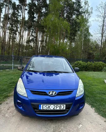 hyundai i20 Hyundai i20 cena 12500 przebieg: 287585, rok produkcji 2011 z Nowy Staw